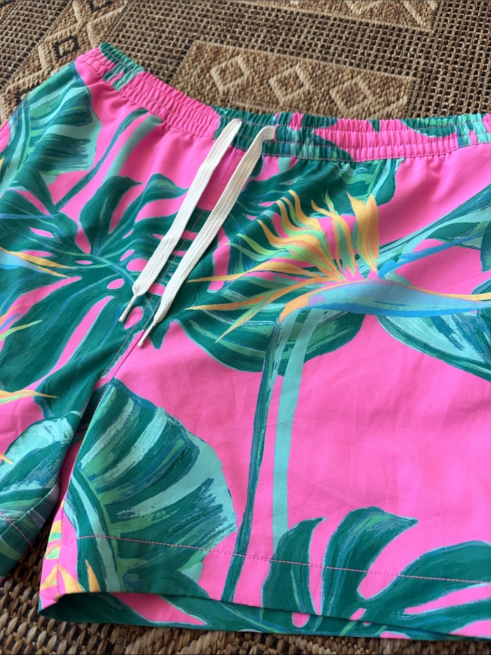 CHUBBIES Birds Of Paradise Boys Swim Trunks Size Youth Large (14/16) - Picture 2 of 5